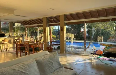 Casa em condomínio fechado com 4 quartos para alugar na rua campolina, santa cândida, vinhedo por r$ 10.000
