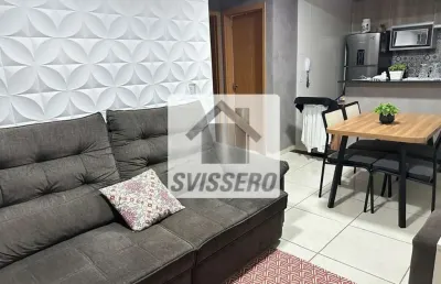 Apartamento para venda com 45 m² e 2 quartos em parque biaggi, bauru - sp