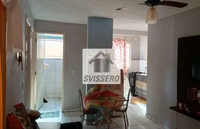 Apartamento para venda com 43 m² e 2 quartos em residencial parque colina verde, bauru - sp