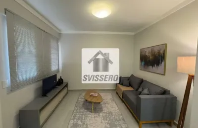 Apartamento mobiliado com 1 quartos para locação em vila maracy - sp