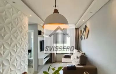 Apartamento para venda com 49 m² e 2 quartos em jardim terra branca, bauru - sp