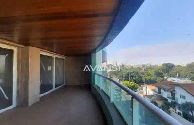 Apartamento waves mansões suspensas com 3 dormitórios à venda, 250 m² por r$ 2.000.000 - jardim girassol - americana/sp