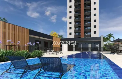 Res. hm maxi santa bárbara apartamento com 2 dormitórios à venda, 65 m² por r$ 290.350 - jardim firenze - santa bárbara d'oeste/sp