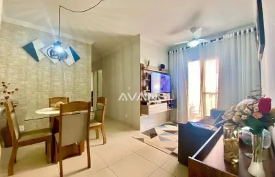 Apartamento villa real residencial com 2 dormitórios à venda, 58 m² por r$ 270.000 - jardim bela vista - americana/sp