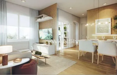 Apartamento reserva santa barbara com 2 dormitórios à venda, 54 m² por r$ 349.900 - reserva centenária - santa bárbara d'oeste/sp