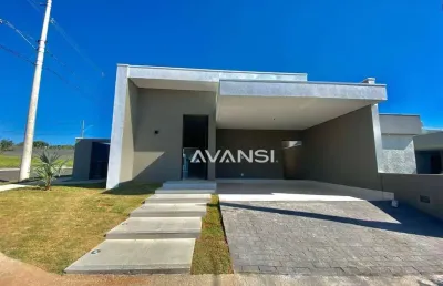 Casa condomínio solar das esmeraldas com 3 dormitórios à venda, 185 m² por r$ 1.340.000 - condomínio solar das esmeraldas - nova odessa/sp