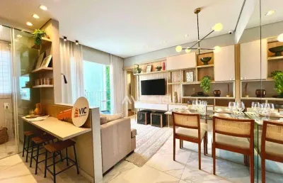 Apartamento residencial gran vic são francisco com 2 dormitórios à venda, 49 m² por r$ 279.998 - jardim são francisco - santa bárbara d'oeste/sp