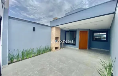 Casa com 3 dormitórios à venda, 96 m² por r$ 480.000,00 - jardim europa i - santa bárbara d'oeste/sp
