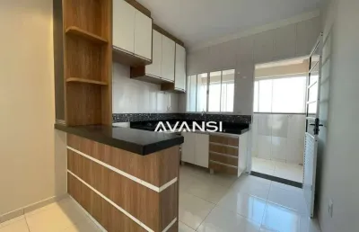 Apartamento condomínio residencial primavera com 2 dormitórios à venda, 75 m² por r$ 370.000 - jardim terramérica i - americana/sp