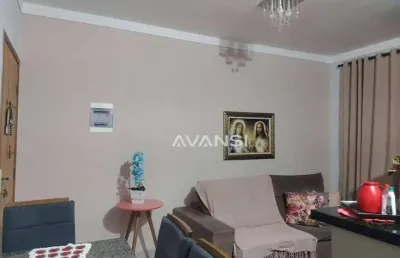 Apartamento condomínio dona laura com 2 dormitórios à venda, 63 m² por r$ 300.000 - parque das nações - americana/sp