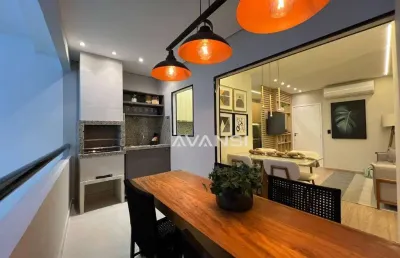 Apartamento multview residence com 2 dormitórios à venda, 57 m² por r$ 349.900 - centro - santa bárbara d'oeste/sp