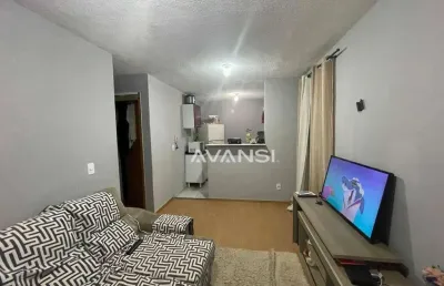 Apartamento residencial allegra com 2 dormitórios à venda, 40 m² por r$ 170.000,00 - jardim vista alegre - santa bárbara d'oeste/sp