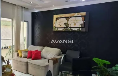 Apartamento residencial paraíso com 3 dormitórios à venda, 75 m² por r$ 290.000 - jardim ipiranga - americana/sp