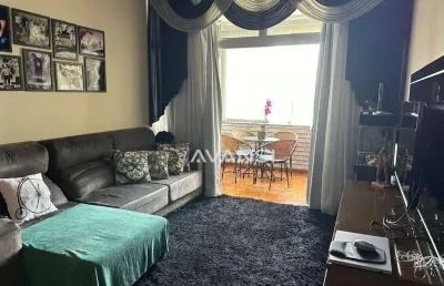 Apartamento edifício amina najar com 2 dormitórios à venda, 125 m² por r$ 440.000 - centro - americana/sp