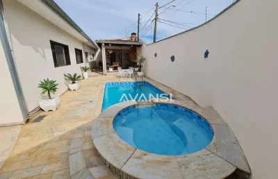 Casa com 3 dormitórios à venda, 200 m² por r$ 830.000,00 - residencial furlan - santa bárbara d'oeste/sp