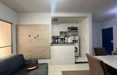 Apartamento spazio amaretto com 2 dormitórios à venda, 65 m² por r$ 280.000 - vila omar - americana/sp