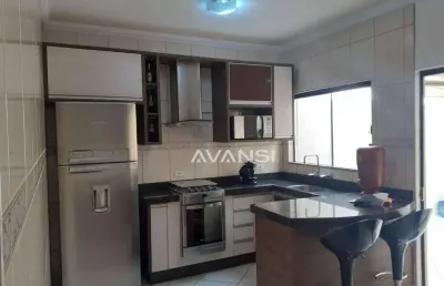 Casa com 2 dormitórios à venda, 100 m² por r$ 395.000,00 - jardim laudissi - santa bárbara d'oeste/sp