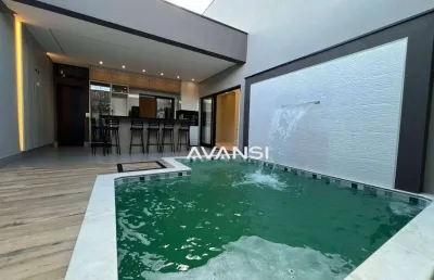 Casa com 3 dormitórios à venda, 200 m² por r$ 1.490.000,00 - terras de santa bárbara - santa bárbara d'oeste/sp