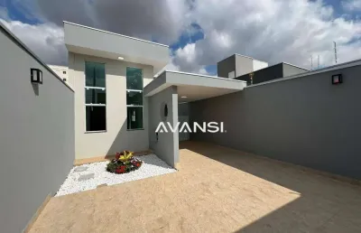 Casa com 3 dormitórios à venda, 98 m² por r$ 730.000,00 - parque universitário - americana/sp