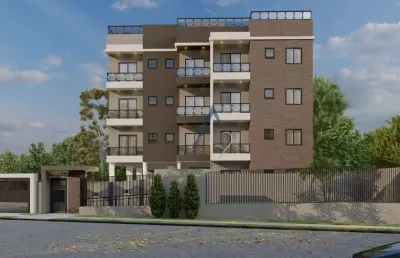 Apartamento garden de 2 dormitórios com vaga em pinhais