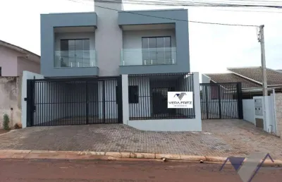 Sobrado à venda, 125 m² por r$ 582.890,00 - centro - santa tereza do oeste/pr