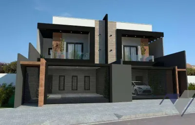 Sobrado à venda, 165 m² por r$ 889.000,00 - coqueiral - cascavel/pr