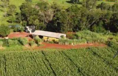 Sítio à venda, 42568 m² por r$ 1.000.000,00 - zona rural - lindoeste/pr
