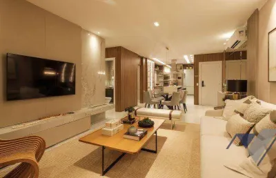 Apartamento à venda, 150 m² por r$ 1.850.000,00 - centro - cascavel/pr