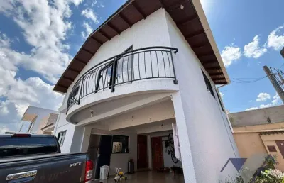 Sobrado com 3 dormitórios para alugar, 186 m² por r$ 6.000,00/mês - região do lago - cascavel/pr