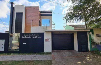 Sobrado com 3 dormitórios à venda, 138 m² por r$ 640.000,00 - canadá - cascavel/pr