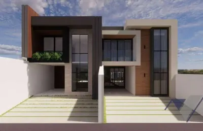 Sobrado à venda, 306 m² por r$ 1.790.000,00 - maria luiza - cascavel/pr