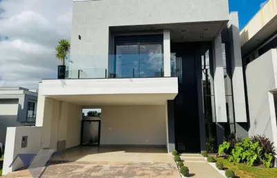 Sobrado com 3 suítes à venda e 220 m² por r$ 1.790.000 em condomínio,  cascavel/pr