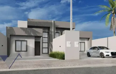 Casa à venda, 78 m² por r$ 410.000,00 - dr antônio joão - cascavel/pr