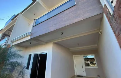 Sobrado com 3 dormitórios para alugar, 148 m² por r$ 4.450,00/mês - recanto tropical - cascavel/pr