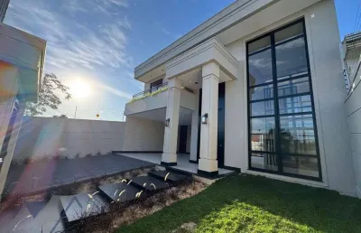 Sobrado à venda, 403 m² por r$ 3.100.000,00 - região do lago - cascavel/pr