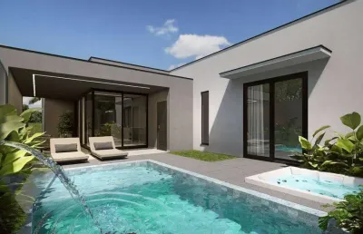 Alto padrão térreo no tropical iii – 3 suítes + piscina e spa
