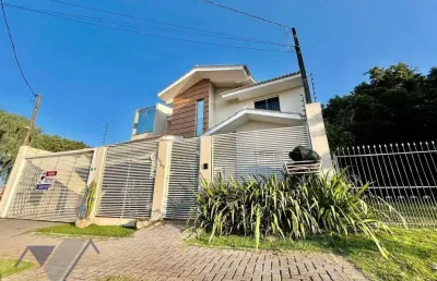 Sobrado para alugar, 178 m² por r$ 6.680,00/mês - santa cruz - cascavel/pr