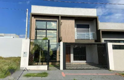Sobrado com 3 dormitórios à venda, 155 m² por r$ 790.000,00 - recanto tropical - cascavel/pr