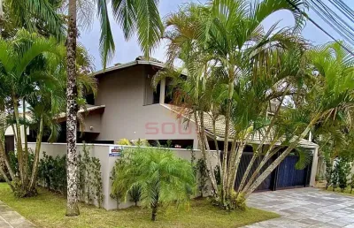 Casa toda mobiliada com 3 suítes com varanda à venda no litoral, 255 m² - centro - guaratuba/pr