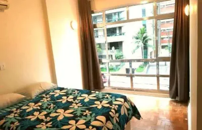 Embare- apartamento- dois dormitórios-dep revertida-wc emp- gar col-px praia-ref 2178