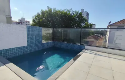 Boqueirão- sobreposta alta duplex- 4 dormitorios- 4 suites-piscina-churrasqueira- 2 vagas- ref 2287