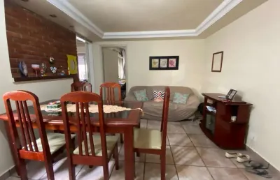 Pompeia- apartamento 2 dormitórios-porteira fechada garagem coletiva- px praia-ref -2307