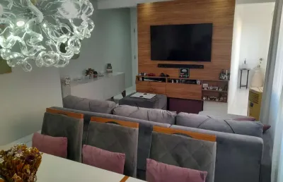 São vicente- apartamento impecavel- 3 dormitórios-suite-wc emp-1 vaga livre- px praia-ref 2315