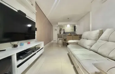 Ponta da praia- apartamento alto padrão-3 dormitórios-suite-lazer-1 vaga-ref 2352