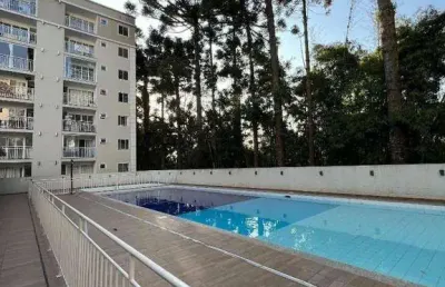 Apartamento mobiliado com 2 dormitórios para alugar, 52 m² por r$ 2.410/mês - atuba - pinhais/pr
