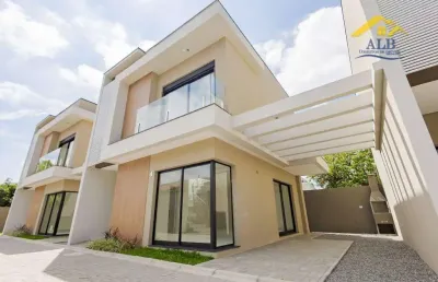 Sobrado com 3 dormitórios à venda, 130 m² por r$ 820.000,00 - hauer - curitiba/pr