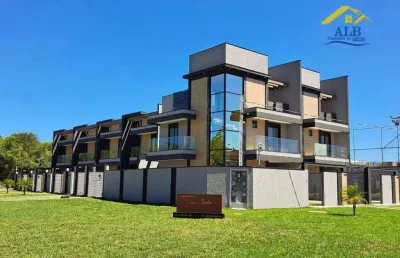 Sobrado com 3 dormitórios à venda, 140 m² por r$ 849.000,00 - alto tarumã - pinhais/pr