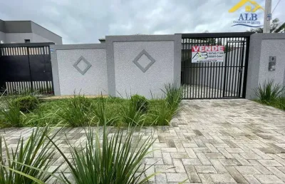 Casa com 3 dormitórios à venda, 93 m² por r$ 599.000,00 - atuba - pinhais/pr