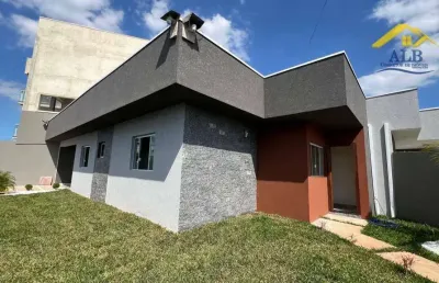 Casa à venda, 75 m² por r$ 485.000,00 - jardim cláudia - pinhais/pr