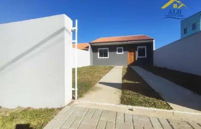 Casa com 3 dormitórios à venda, 50 m² por r$ 370.000,00 - campo pequeno - colombo/pr